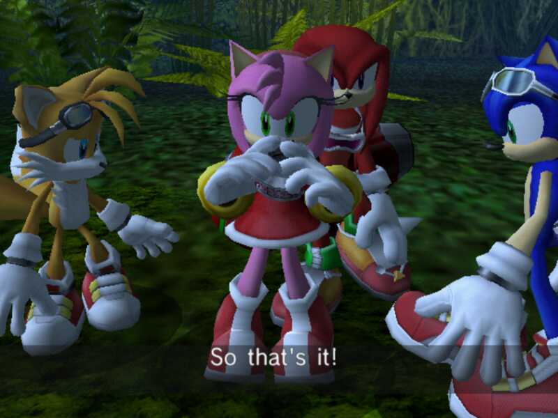 captura de tela de sonic riders: zero gravity
